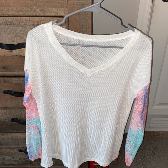 Tops - Tie-dye long sleeve top